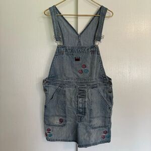 Junior's Denim Shortalls Size 11/12
